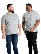 Fruit of the Loom Men's Big & Tall Eversoft Cotton Short Sleeve T Shirts, Breathable & Moisture Wicking with Odor Control, Miner