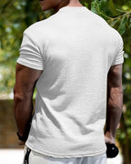 I Enterprise MenS Regular Fit T-Shirt (Aky-Sr108_White