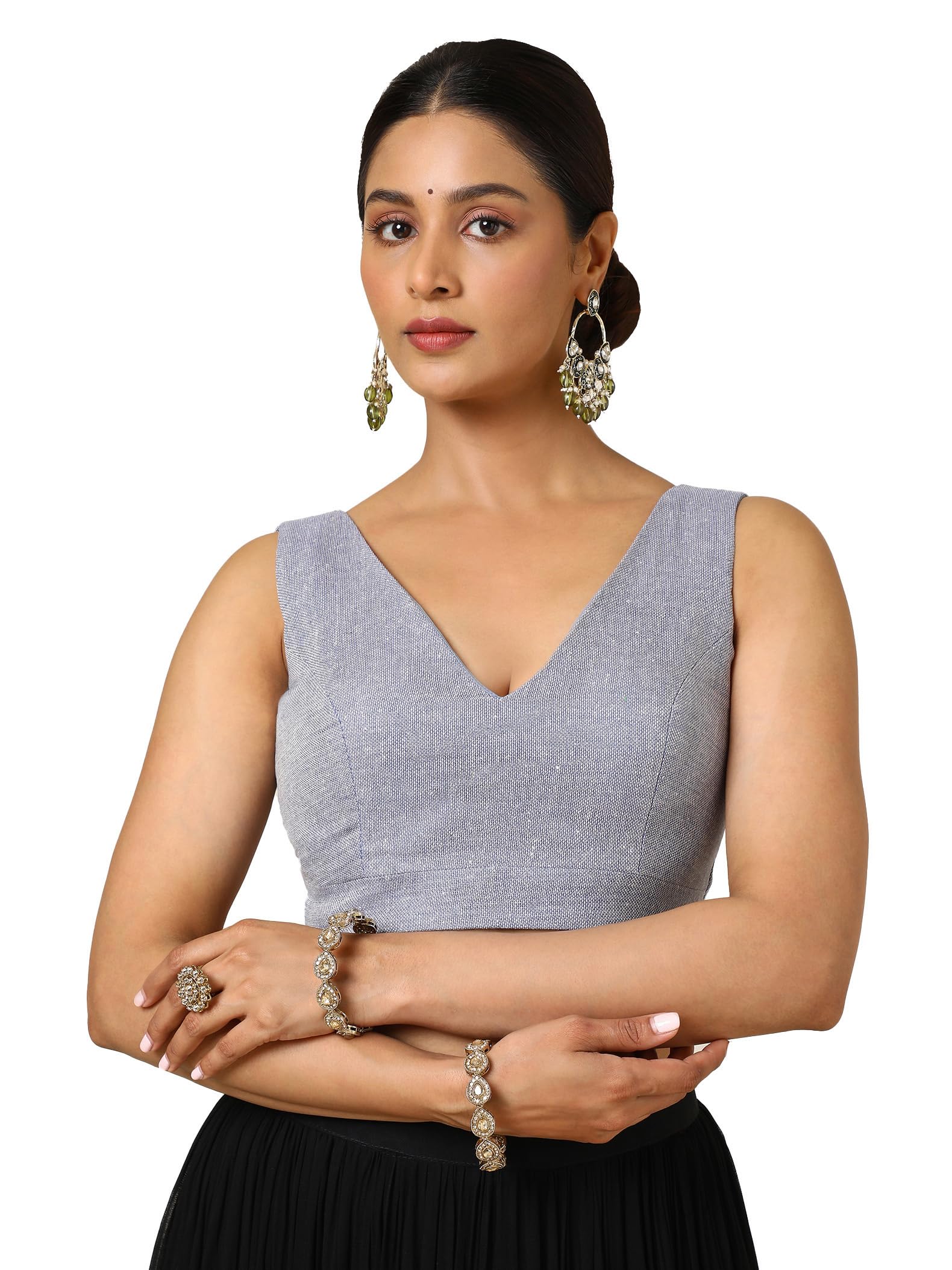 Soch Women Jute Textured Blouse