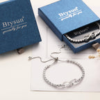 Godmother Proposal Gift Infinity Bracelets for Women Godmother Gifts for Her Cross Bracelet Birthday Religious Jewelry Easter Ba