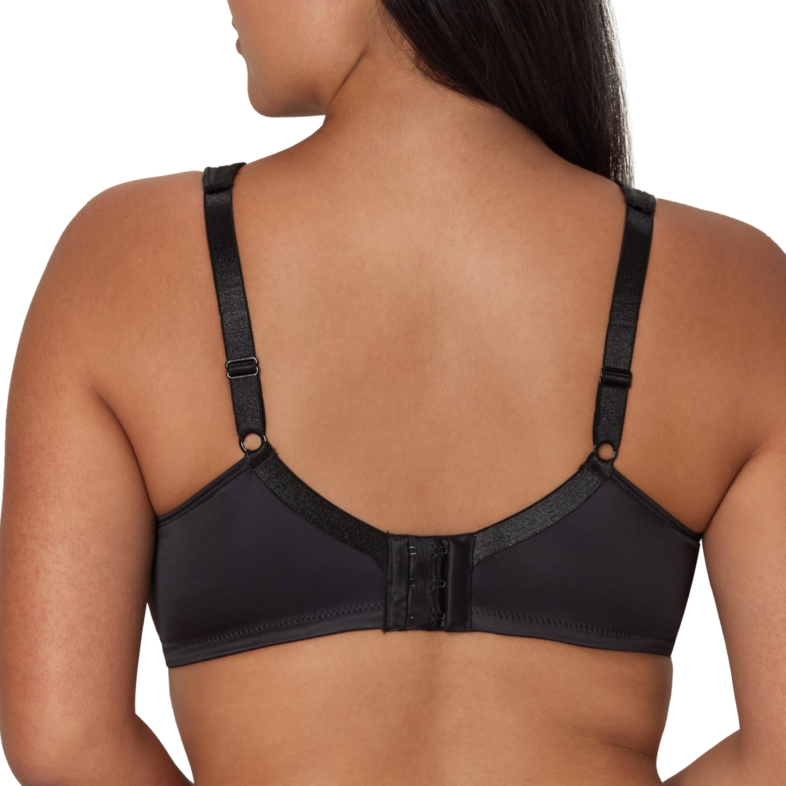Playtex Women's 18-Hour Ultimate Lift Wireless Full-Coverage Bra, Single or 2-Pack, Black Animal