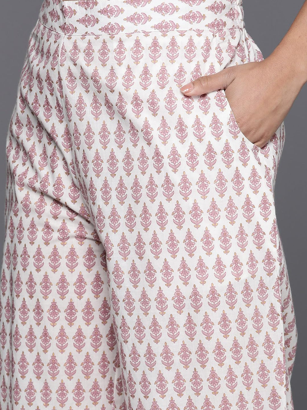 Libas WomenS Cotton Kurta Sets (35415_Off White
