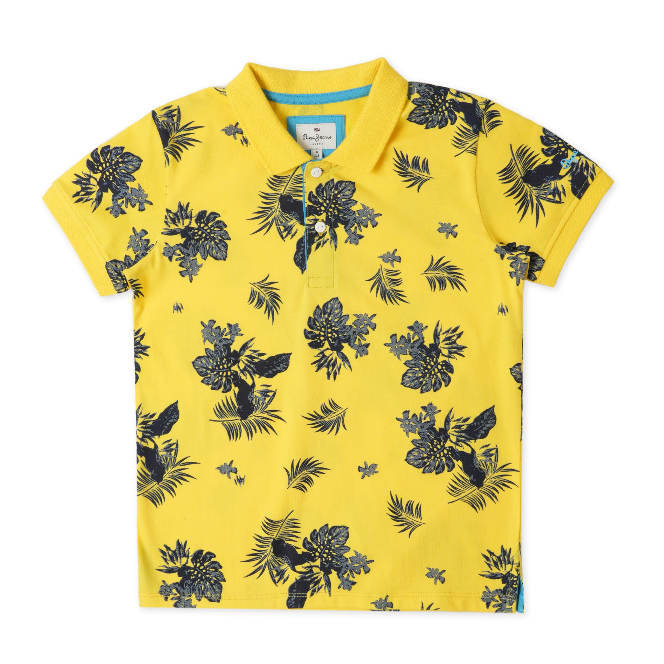 Pepe Jeans BoyS Regular Fit T-Shirt (Pb5408920438_Pop Yellow