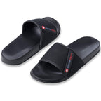 Alpine Swiss Mens Athletic Comfort Slide Sandals House Shoes Slippers Black 10 M US