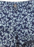 A.T.U.N. Girls Printed Denim Shorts