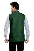 BE ACTIVE Mens Linen Blend Nehru Jacket With Mandarin Collar || Ethnic Koti For Men || Men Koti Formal|| Men Koti Wedding (RFKT