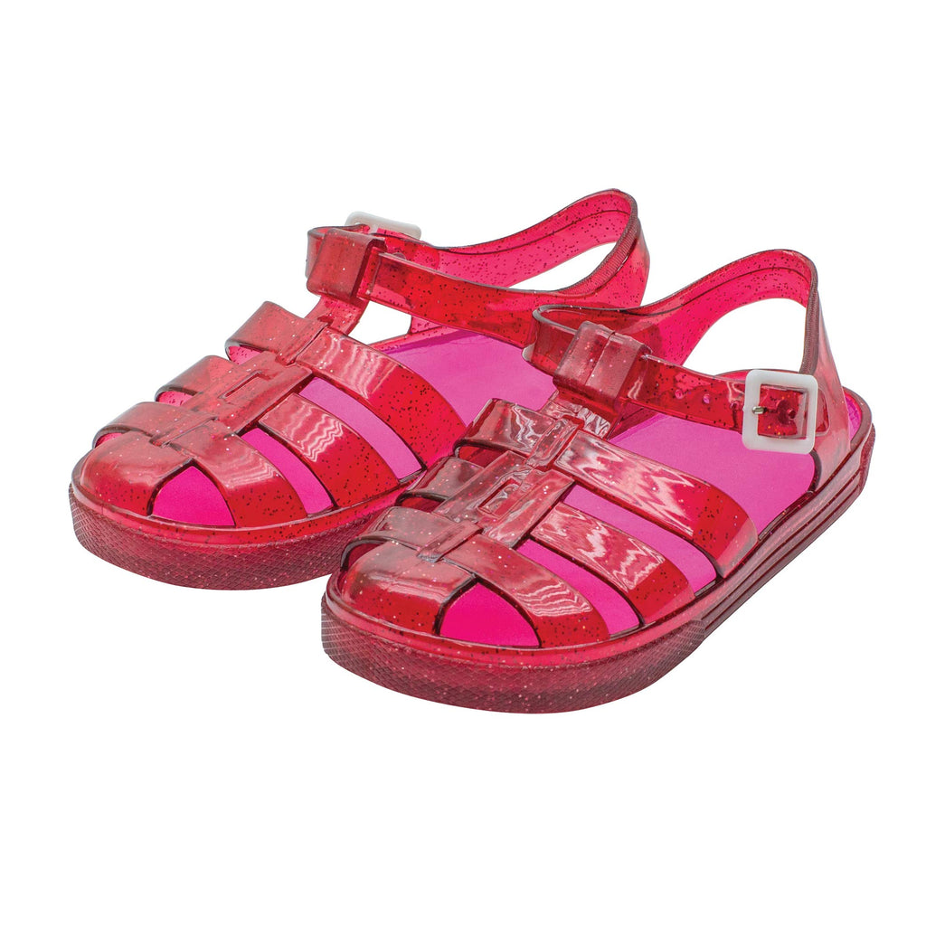 DelSol I0101869 Gladiator Girl Jellies Sandal&#44; 5 Pink