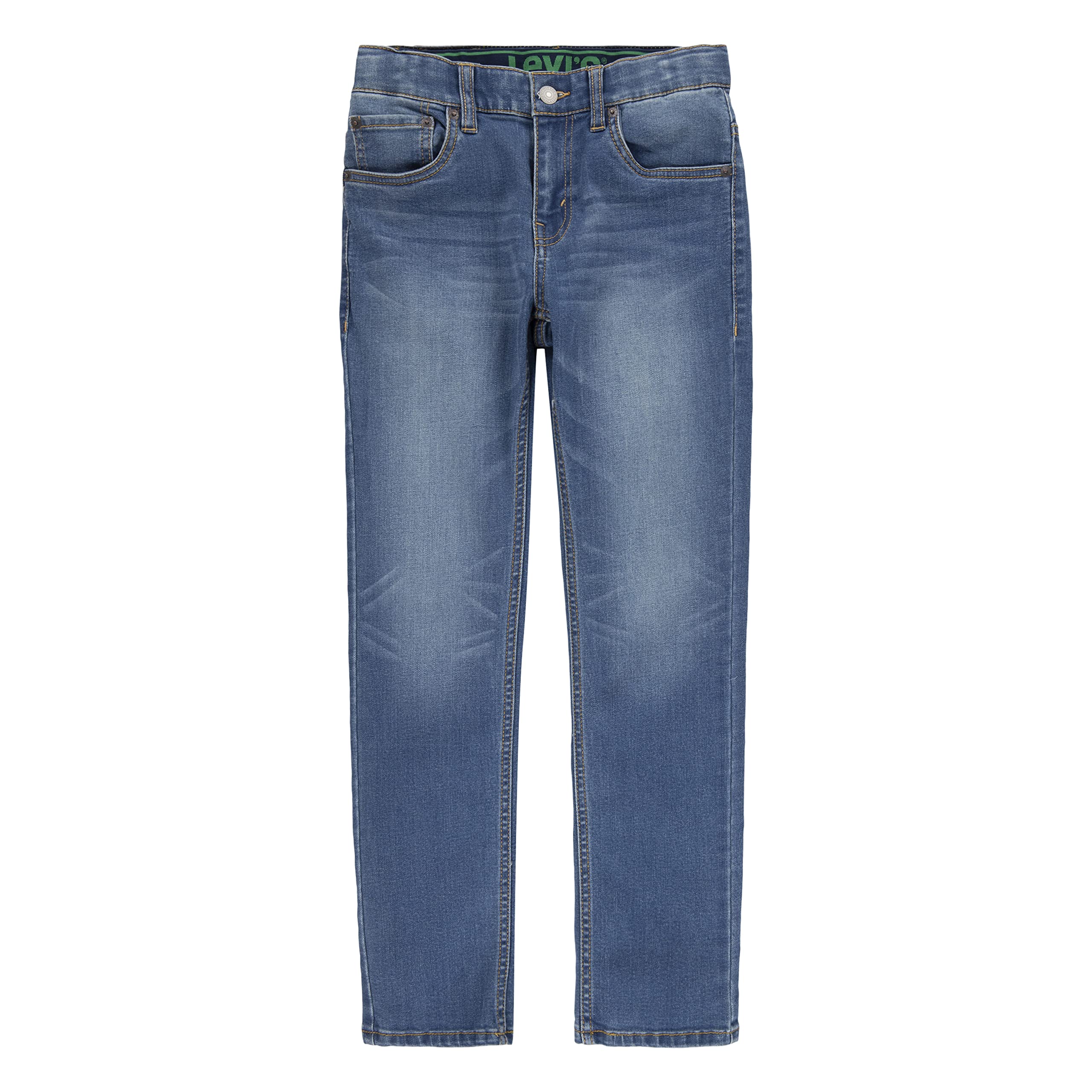 Levi's Boys' 511 Slim Fit Performance Jeans, Well Worn, 18