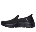 Skechers Women's Hands Free Slip-Ins Go Walk Flex-Relish Sneaker, Black, 12 Narrow