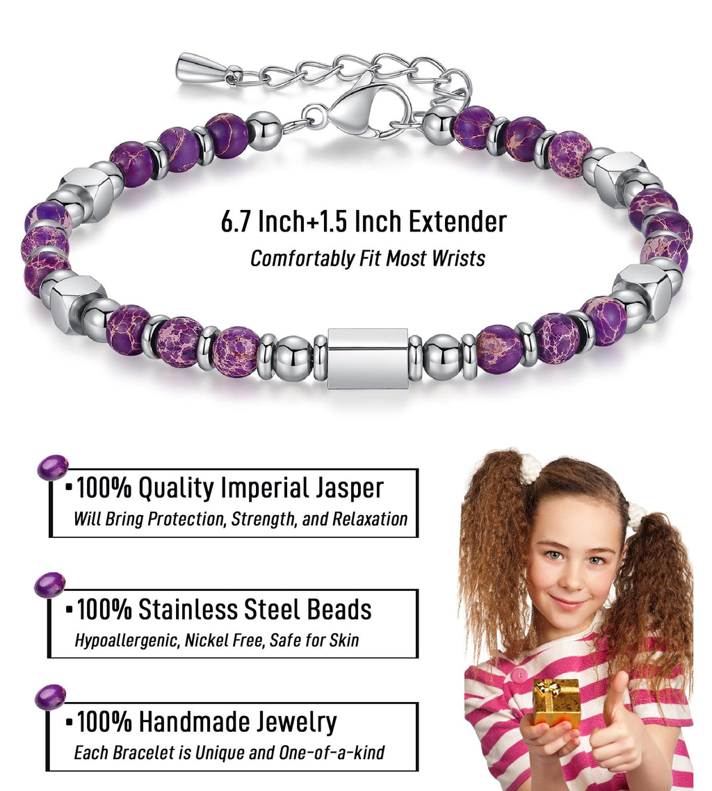 AryaHozel Bracelets for Teen Girls Gifts Birthday Women Tween Teenage Girls Jewelry Teens Ages 8 12 14 16 18 Year Old Ideas Chri