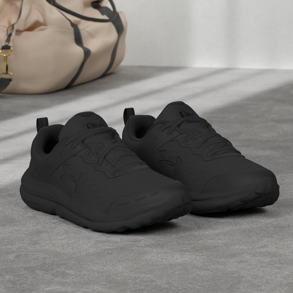 Under Armour Men's Charged Assert 10, (004) Black/Black/Black, 15, US