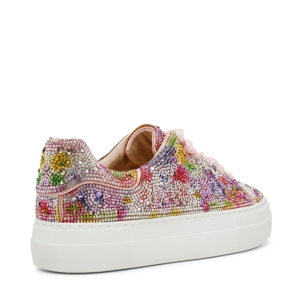 Betsey Johnson Women's Sidny Sneaker, Bright Floral, 8.5