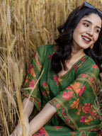 Libas Women Chiffon Printed Kurta Set