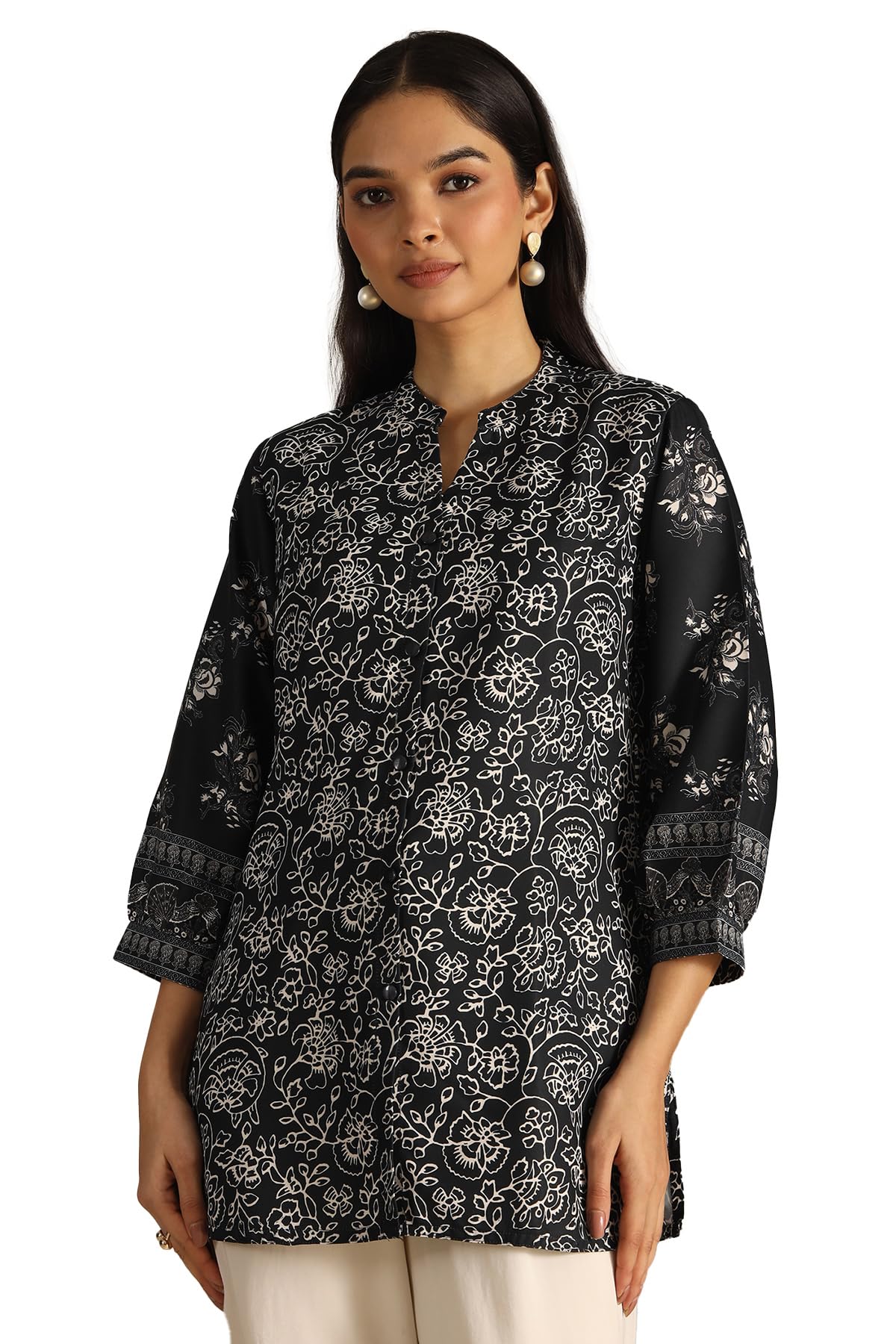 Soch Women Polyester Floral Print Top