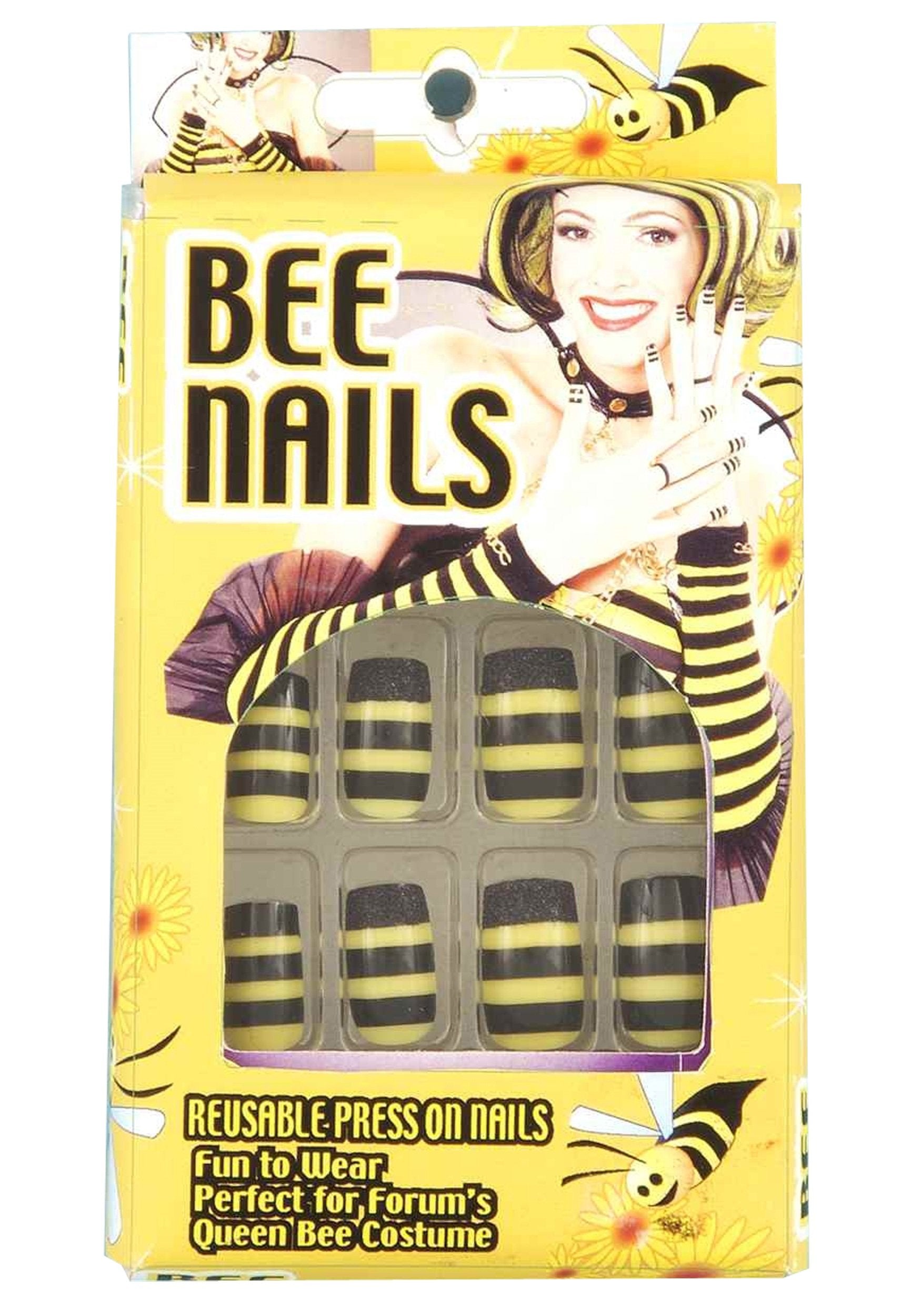 Forum Novelties 59495F Bee Fancy Nails
