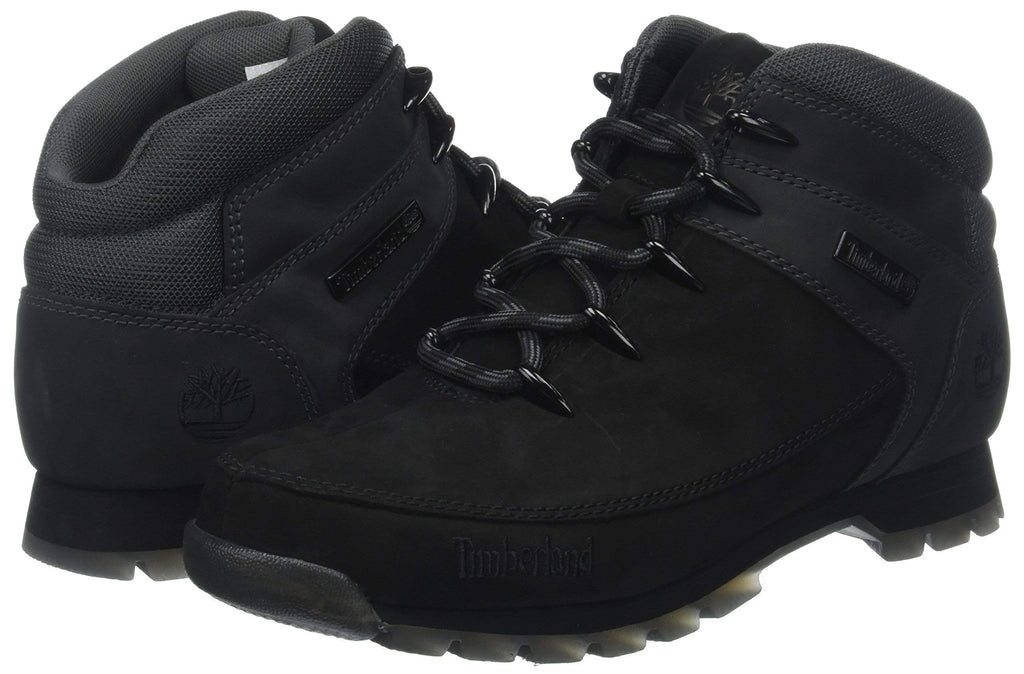 Timberland Men's Ankle Chukka Boots, Black Black Grey, 44 EU