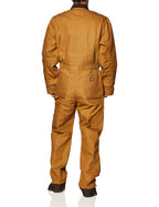 Dickies Men's Premium Insulated Duck Coverall, Brown Duck, Large Tall