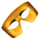 blinkee Masquerade Gold Non-Light Up Metallic Mask Mardi Gras