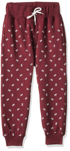 T2F Girls Regular Fit Printed Cotton Joggers Track Pants (Pack of 3)