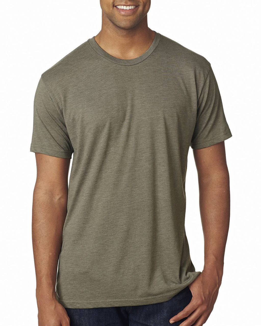 Unisex Triblend T-Shirt - ENVY - 3XL(D0102H7NE12)