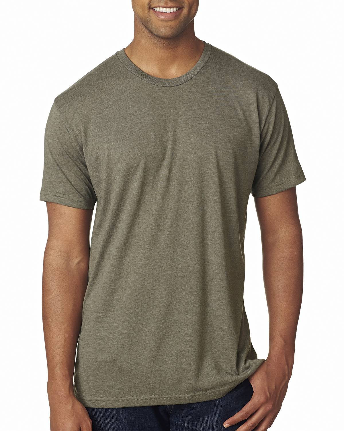 Unisex Triblend T-Shirt - ENVY - 3XL(D0102H7NE12)