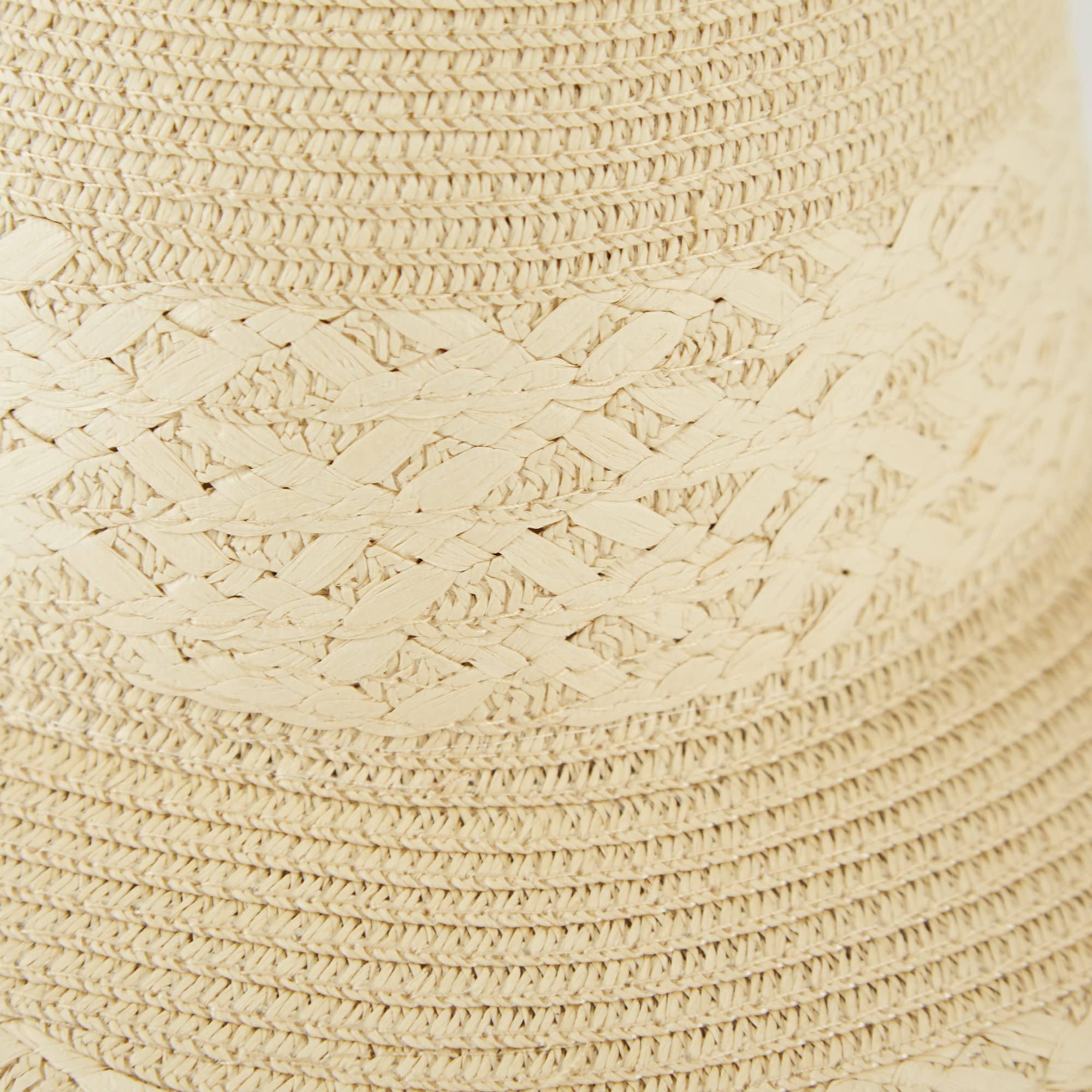BRAIDED SUN HAT -  BEIGE