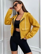 Noble Monk WomenS Casual Hoodie | Casual Solid Full Sleeves Women Stylish Hoodie | Zipper Hoodie For Winter | Hooded Sweatshirt