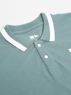 Dennis Lingo MenS Slim Fit Green Polo T-Shirt