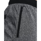 Under Armour Men's Tricot Joggers, Black Full Heather (001)/Black, Small
