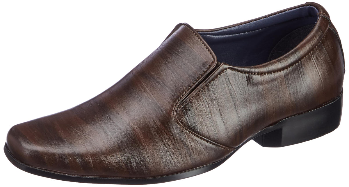 Bata Mens Slipon Formal Shoes  Brown (10 UK) (8514623) 10