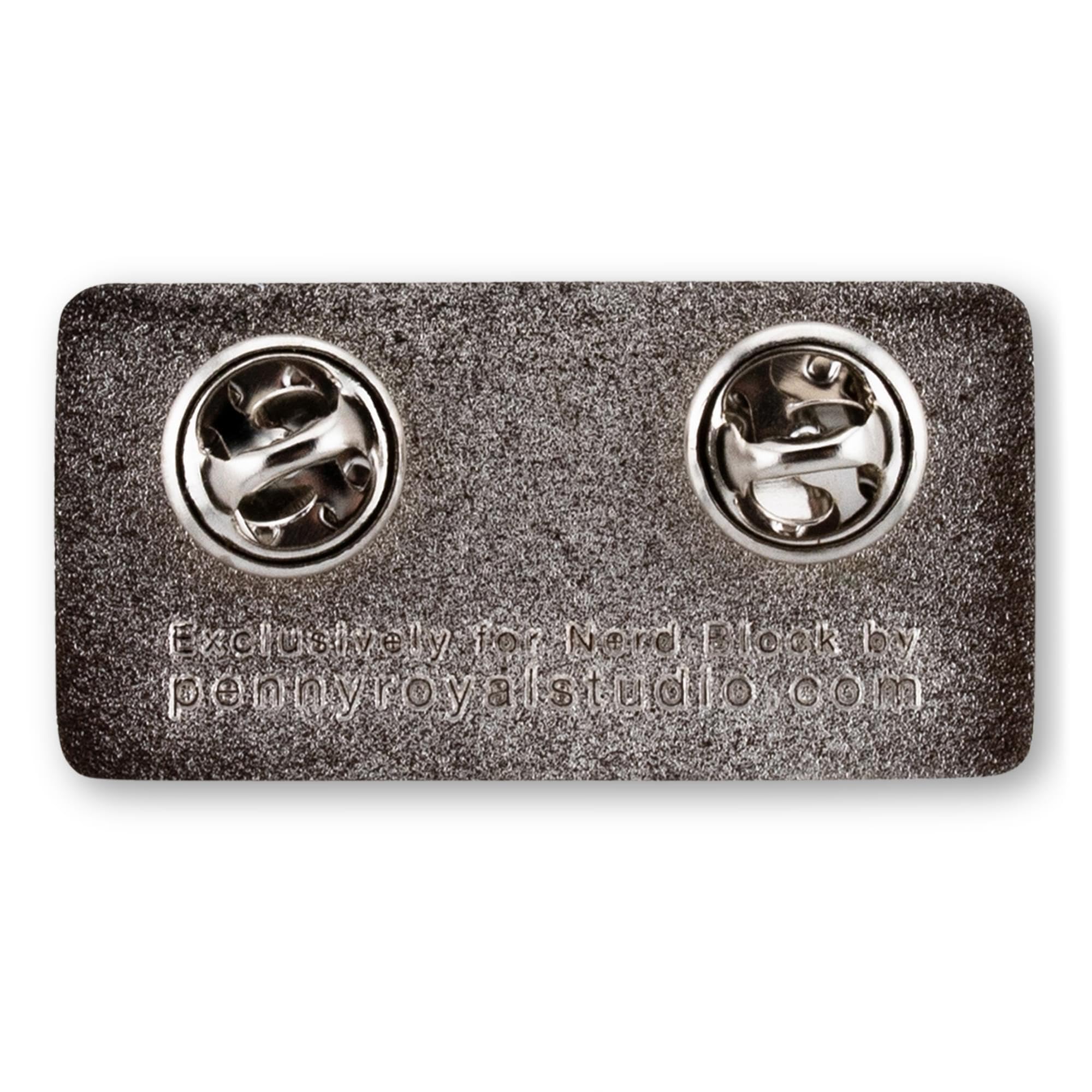 Back to the Future Outatime License Plate Enamel Collector Pin