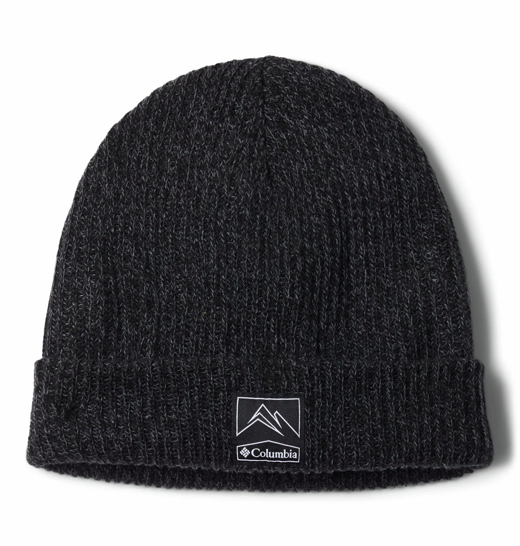 Whirlibird cuffed Beanie - BLAcK gRPHT MRL - OS(D0102H7YFgJ)
