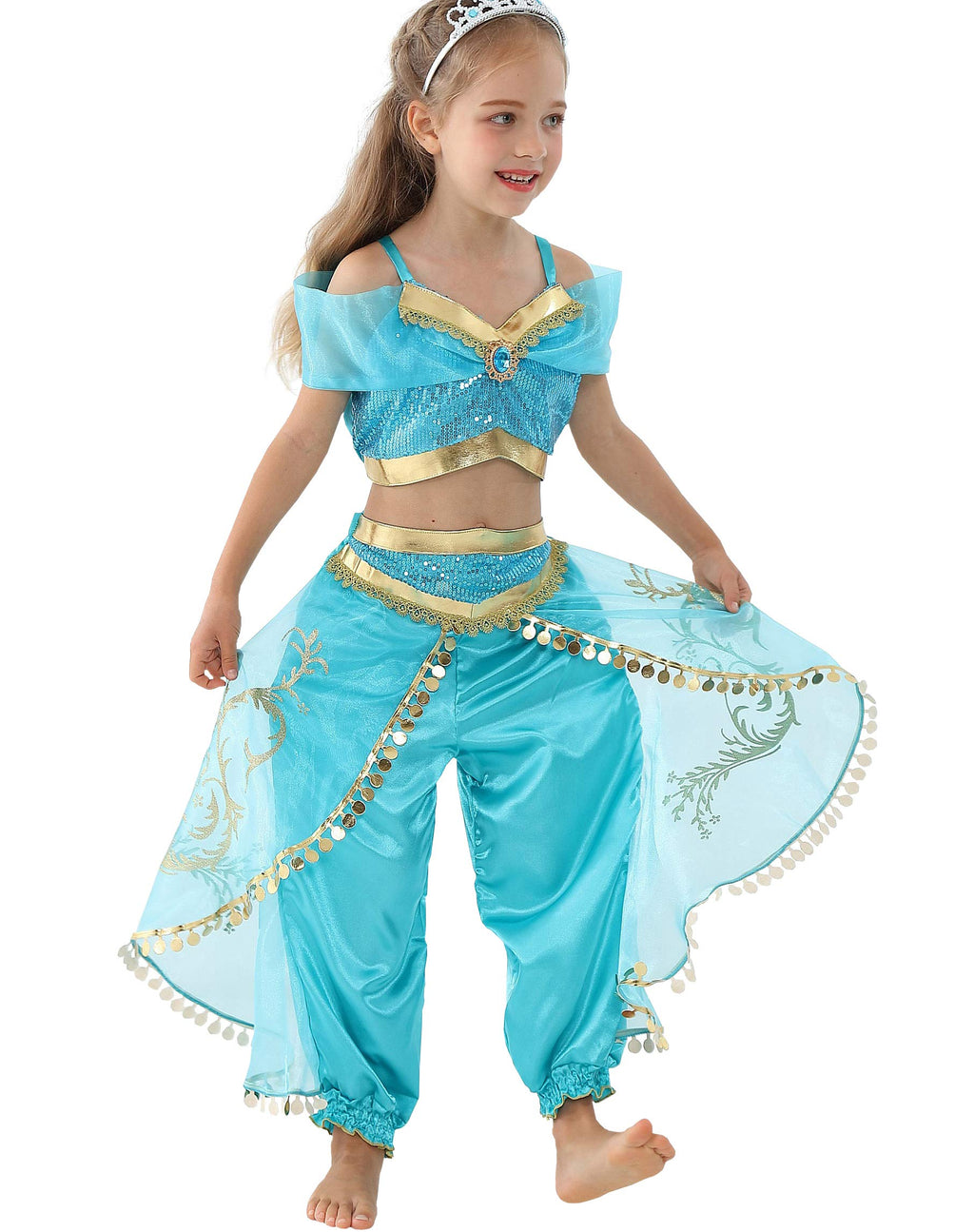 Dressy Daisy Girls Princess Dress Up Costumes Halloween Party Fancy Dress