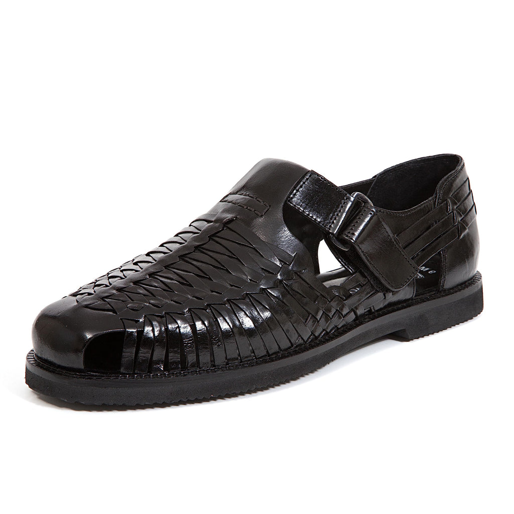 Deer Stags Men's Bamboo2 Sandal, Black, 9 US Men's Medium