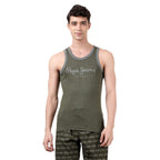 Pepe Jeans MenS Relaxed Vests (Atv03_Olive Medium)