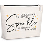 Inspirational Quote Gift for Women -Birthday Graduation Gift for Best Friend Sister -Resign Retirement Gift for Coworker -Makeup