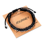 Graduation Gifts for Him 2023 Retirement Gifts Morse Code Bracelet Leather Bracelets for Men Encouragement Boyfriend Brother Son