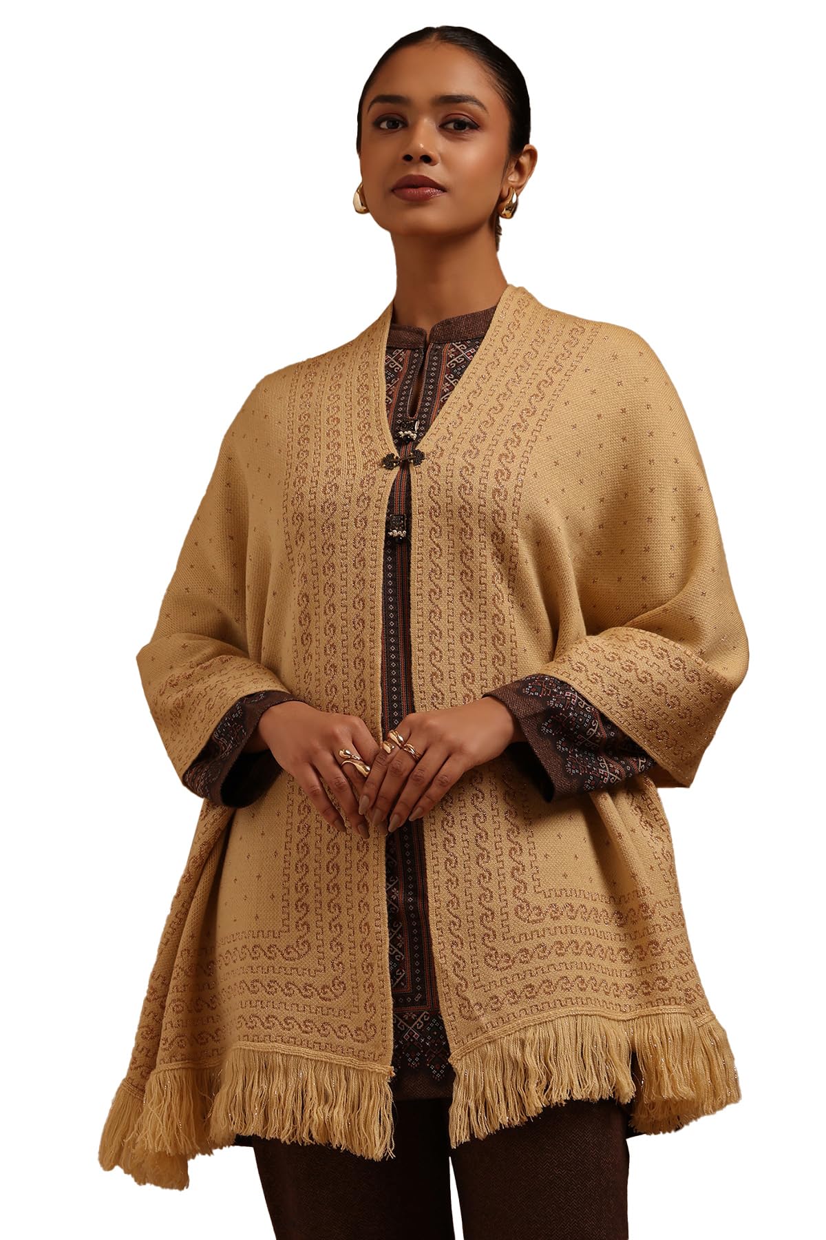 Soch Women Acrylic Knitted Ethnic Wear