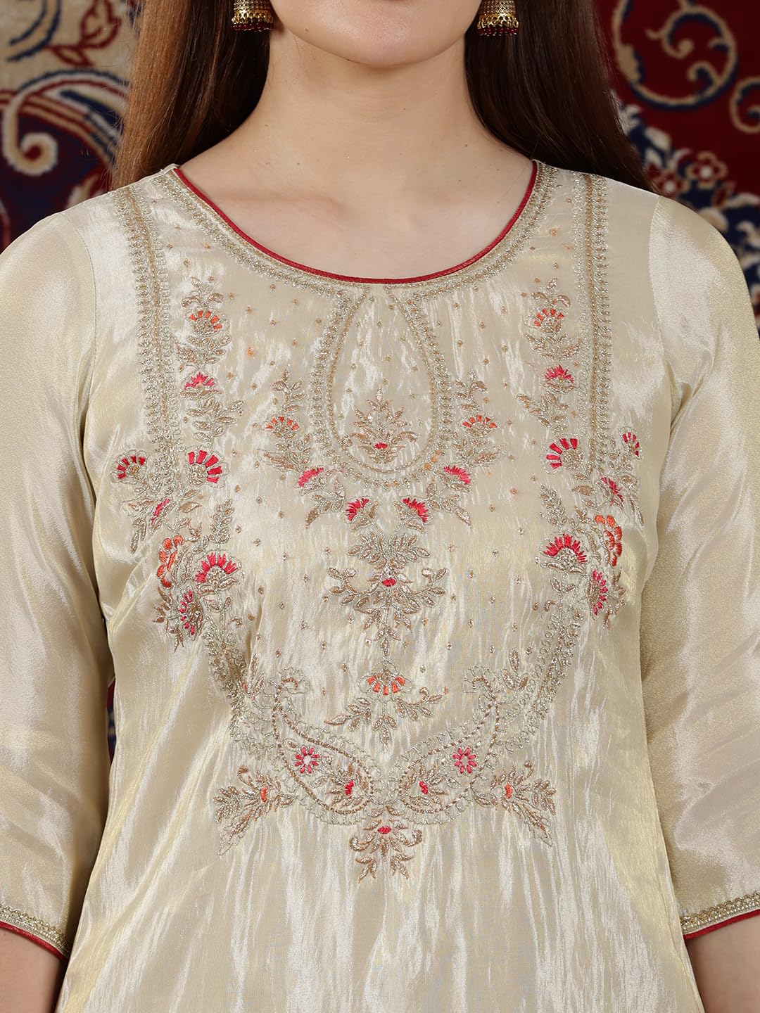 Aurelia Women?? Solid Straight Kurta | Lightweight Round Neck Kurta For Women | Solid Kurta For Women | Beautiful Regular Fit Kurta For Women