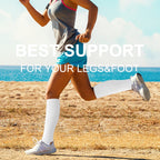 bropite Copper Compression Socks for Men & Women Circulation- 6 Pairs 20-30mmhg Support Compression Socks - Best for Running, At