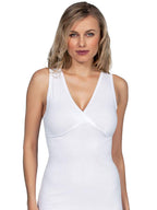 MaRe Luxury Italian Lingerie 100% Mako Cotton Women' Top M-XXXL Made in Italy