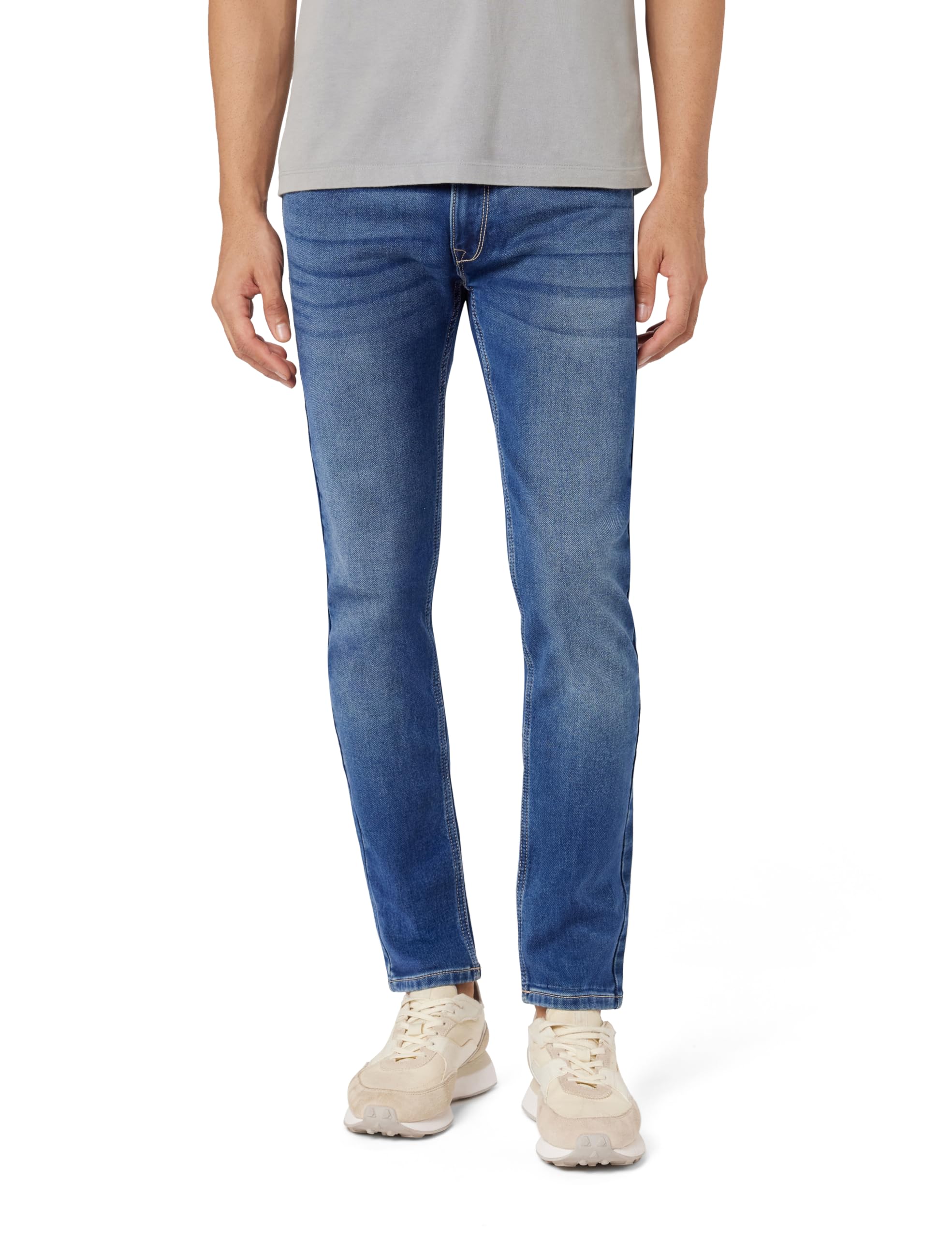 Pepe Jeans MenS Slim Jeans (Pm207714S571_Meduim Blue