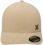Hurley Men's Phantom Ripstop Curved Bill Baseball Cap, Khaki/Black, L-XL