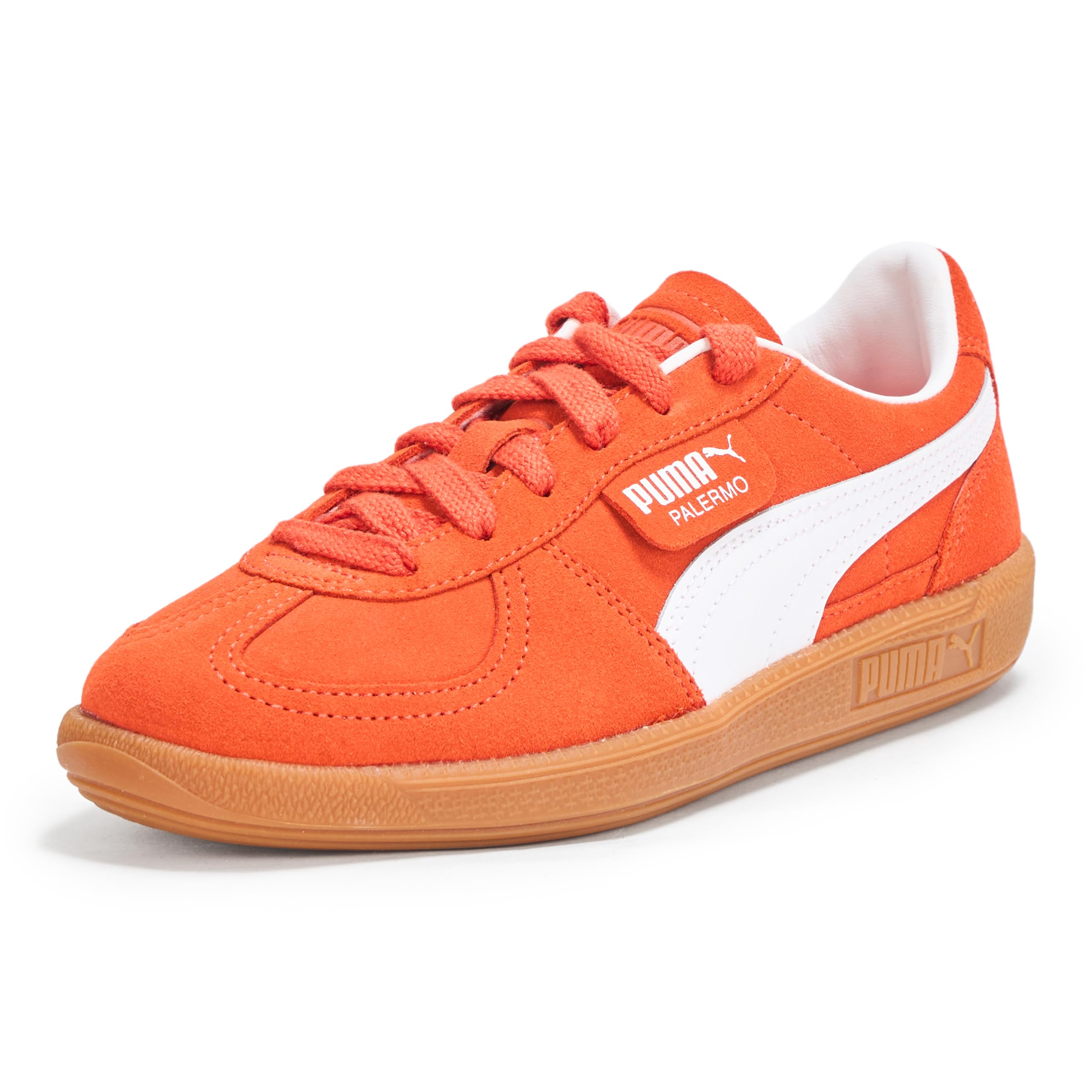 PUMA Palermo (Big Kid) Sneaker, Redmazing White, 4.5 US Unisex