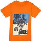 T2F Boys Cotton Printed Regular Fit T-Shirt (Pack 0f 5)