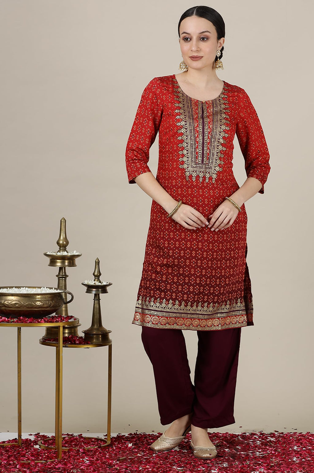 Aurelia Women'S Viscose Kurtas