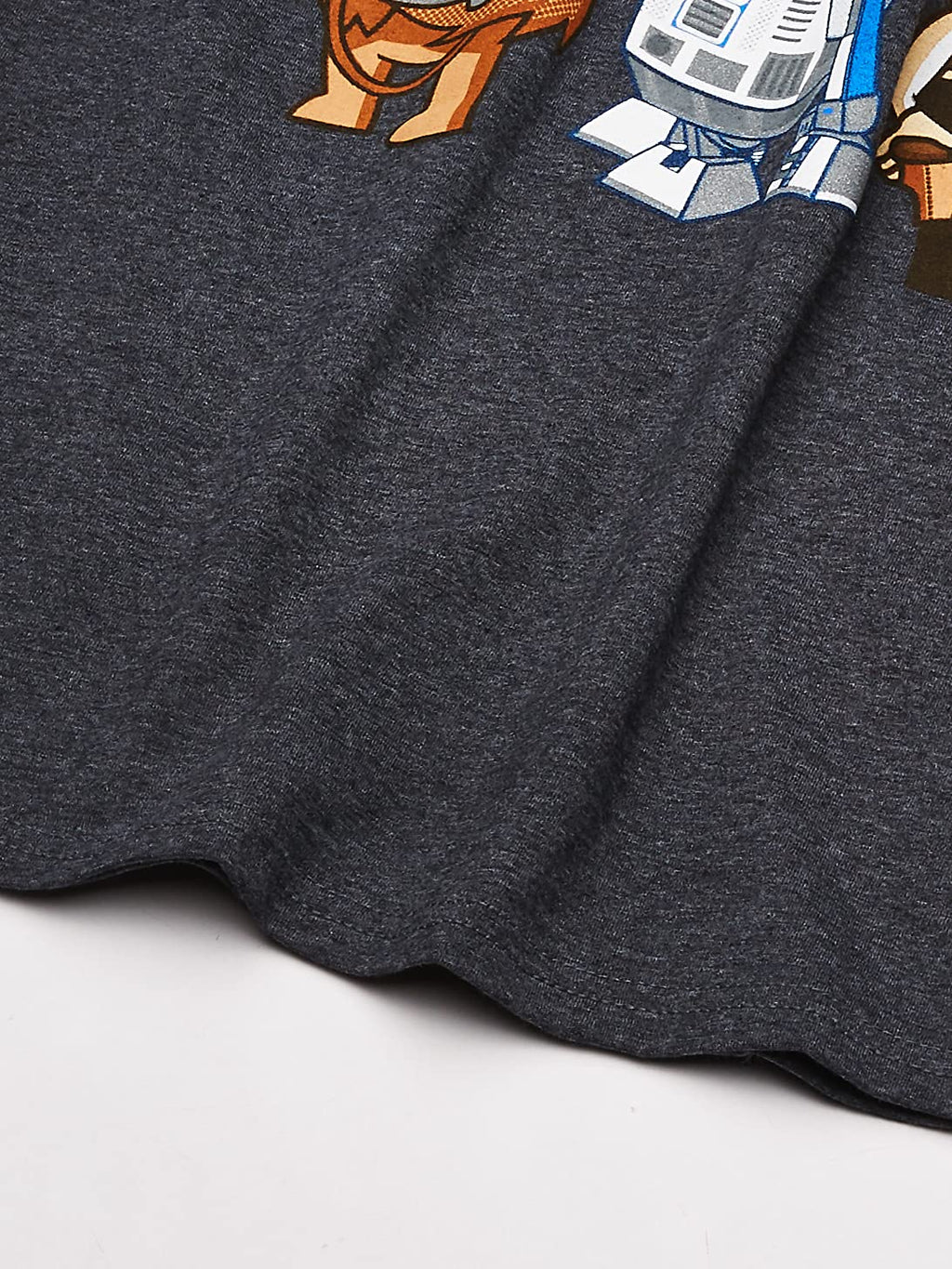 STAR WARS mens Doodles Graphic T-shirt T Shirt, Charcoal Heather, 5X-Large US