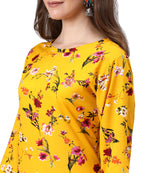 Lookmark Crepe Women Straight Kurti