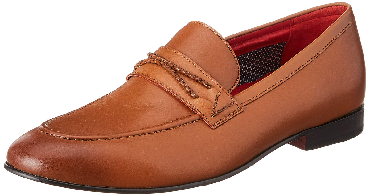 Lee Cooper Men Tan Leather Formal Shoes7 UK (40 EU) (7.5 US) (LC3158S) 7-41
