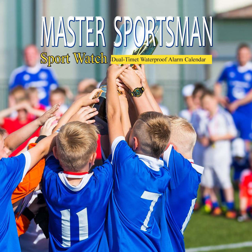 Watch for Kids Boys Girls 5-12 Years Old, Digital Sports Waterproof Watch for Kids Birthday Presents Yellow Gifts Age 5-16 Teen